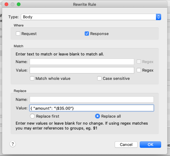 Rewrite rules – Common Problems – Charles Docs-y